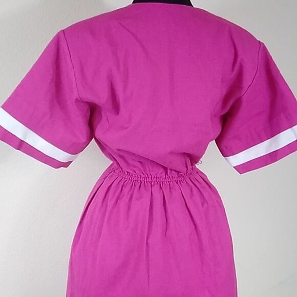 Vintage Charles Alan Made In USA Women Dress Size 10 - Picture 8 of 16